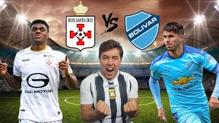 🔴REAL SANTA CRUZ 2 vs 3 BOLIVAR EN VIVO  Reacción Futbol Boliviano🔴 [upl. by Oaoj]