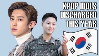 KPOP Idols Being Discharged From The Military This Year  SHINEE Taemin EXO Chanyeol and More [upl. by Octavus]