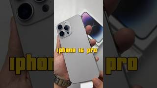 iPhone 16 pro unboxing 18 i0S shorts iphone iphone16 iphone16leaks [upl. by Janus210]