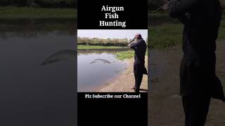 Airgun Fish Hunting  Wallago attu fish Pathan Fish Patan Fish catch with Airgun shorts viral yt [upl. by Dusza]