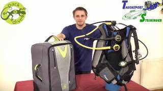 Aqualung Pack´n Dive Travel Set  TauchSportSteininger [upl. by Eimmaj]