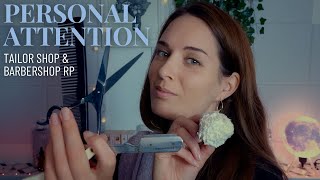 ASMR  The Best Personal Attention Tailor Shop  Shirt Fitting  Barber Shop  Roleplay Compilation [upl. by Arrimat895]