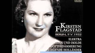 Liebestod  Kirsten Flagstad 1952 [upl. by Helmer]