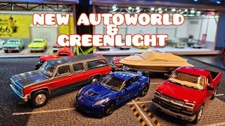 Unboxing New AutoWorld and Greenlight Diecast  Im Back Again [upl. by Eiser]