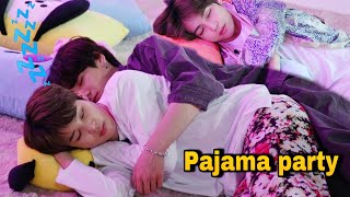 BTS Pajama party 🥳  Part1 [upl. by Enelyam]