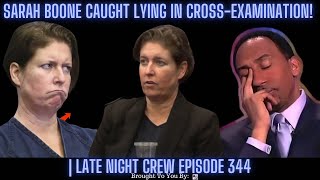 Sarah Boone CAUGHT LYING in CrossExamination 🤯 MUST SEE [upl. by Limhaj]