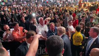 Donald Trump at UFC 264 in Las Vegas [upl. by Four]