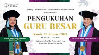 Pengukuhan Guru Besar Januari 2024 [upl. by Areyk]