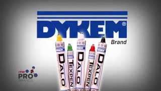 DYKEM DALO amp TEXPEN STEEL TIP PAINT MARKERS Writing on any surface [upl. by Pelag49]