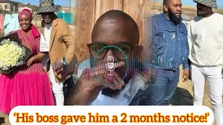 Watch Vuyokazi amp abakhongi Baka Xolani speak on him being fired from his work after coming for Vuyo [upl. by Ecnatsnok]