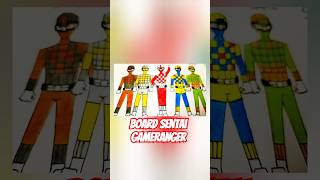 Board Sentai Gameranger  Power Rangers Board Game  Custom  Drawing [upl. by Devina]