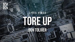 Don Toliver  TORE UP  Lyrics [upl. by Kantor]