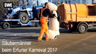 Erfurter Karneval 2017 und die Saubermänner [upl. by Verney887]