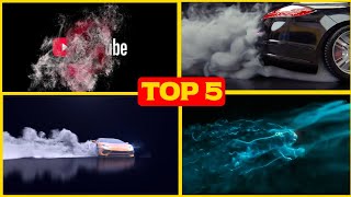 Top 5 video Intro Templates 2023 No Text 3D amp 2D Free Download  video intro template kese banaye [upl. by Ardnaskela]