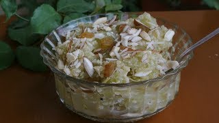 Bottle Gourd Halwa  दुधीभोपळा  लौकी हलवा Indian Desert Recipe in मराठी  Marathi [upl. by Hteazile721]