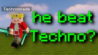 this guy beat Technoblade [upl. by Tnarg]