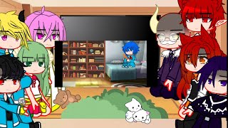 Welcome to demon school Irumakun react to my vids  tiktokRead descFull video1k special [upl. by Otokam]