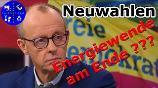 Nach dem Aus der AmpelRegierung  Neuwahlen  Energiewende am Ende [upl. by Joseito]