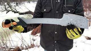 Fiskars Machete Axe Review [upl. by Manvel478]