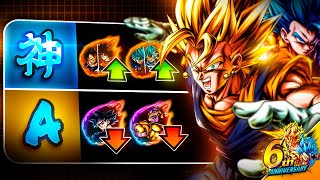 6TH ANNIVERSARY EDITION MY TOP 10 BEST UNITS IN DRAGON BALL LEGENDS Dragon Ball Legends [upl. by Thapa174]