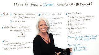 How to Find a Career Mentor and Why Its Important  Project Management Training [upl. by Nytsirc]