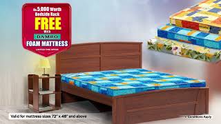 5000 LKR worth bedside rack free with Damro Foam Mattress [upl. by Enoch]