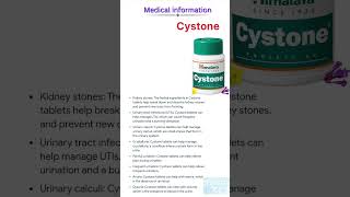 Cystone tablet medicinal uses [upl. by Verina930]