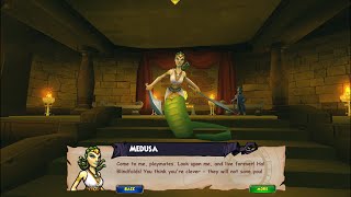 Cavern of the Gorgon amp Medusa solo on WITCHDOCTOR hard mode Pirate101 [upl. by Mosera869]