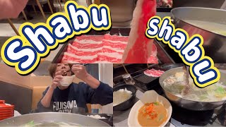 羽田空港グルメ しゃぶしゃぶ但馬屋 羽田エアポートガーデン店 SHABU SHABU Japanese Food HANEDA Airport Garden 国際線ターミナル 和食 第3ターミナル [upl. by Maia311]