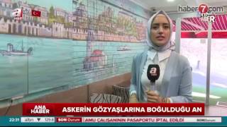 Darbe olduğunu anlayınca silahını bırakıp ağlayan asker [upl. by Vena122]