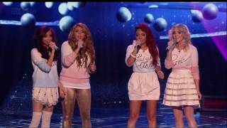 Christmas carols Little Mix stylee  The X Factor 2011 Live Final  itvcomxfactor [upl. by Terag]