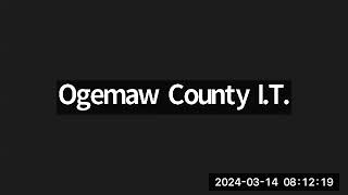 March 14 2024 Ogemaw County Board of Commissioners Meeting [upl. by Chabot]