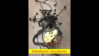 Kabelboom BMW E46 M47 verwijderen  How To Remove The Wiring Harness On A BMW E46 318D 320D [upl. by Marie-Ann]