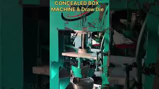 Katora Concealed Box Making Machine DeepDraw  FanBox ModularBox 919584776611  Indore  EssKay [upl. by Lyreb15]