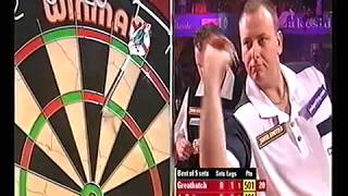 Greatbatch vs de Ruiter Darts World Championship 2006 Round 1 Greatbatch vs de Ruiter [upl. by Refinney681]