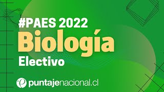 PAES 2022  Biología electivo  Pregunta 71 [upl. by Horton398]