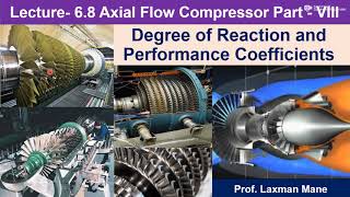 Axial Flow Compressor Degree of Reaction [upl. by Hcaz]