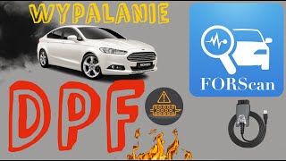 Statyczne na postoju Wypalanie DPF  Forscan  Kabel Vgate  Ford Mondeo mk5 20 tdci [upl. by Dyann200]