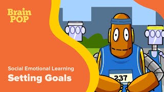 Settings Goals How to Achieve Your Dreams  BrainPOP [upl. by Aisac561]