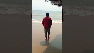 Pondicherry Richierajvlogs Paradise beach ⛱️🏖️ vibe [upl. by Izak]