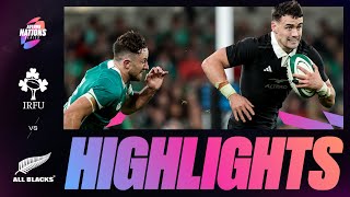 HIGHLIGHTS  IRELAND V NEW ZEALAND  AUTUMN NATIONS SERIES [upl. by Tiduj276]