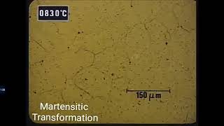 martensite formation [upl. by Amme163]