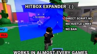 ROBLOX HITBOX EXPANDER SCRIPT WORKS ALMOST ON EVERY GAMES SCRIPT PASTEBIN [upl. by Eedyak]