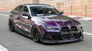 912HP BMW M3 G80 with Decat Armytrix Exhaust  LOUD Accelerations amp Pops and Bangs [upl. by Intyrb541]