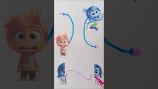 Inside out 2 Parents children Matching puzzle shorts viral joy [upl. by Nairdad960]