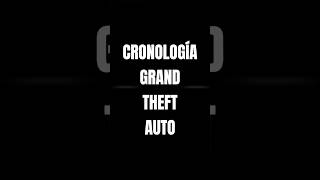 ⏳ Cronología Grand Theft Auto [upl. by Nortna]