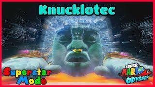 Super Mario Odyssey MASTER MODE  Knucklotec Fight on INSANE Difficulty [upl. by Wincer]