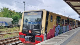 Berlin SBahn Class 483484  S41 to Treptower Park [upl. by Ymas828]