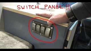 How To Build A DIY Travel Trailer  Part 64 Toggle SwitchPanel [upl. by Ynnus]