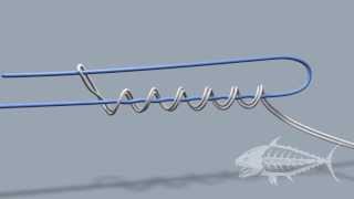 Yucatan Knot for fishing tying line to line Braid to mono fishing knot [upl. by Ynaittirb]